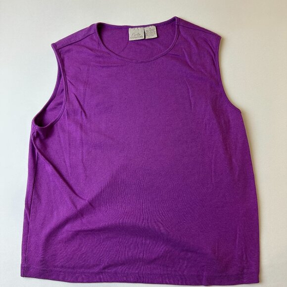 Fiorlini International Shirt Womens XL Sleeveless Muscle Tank Top Vintage 90s - Picture 1 of 7